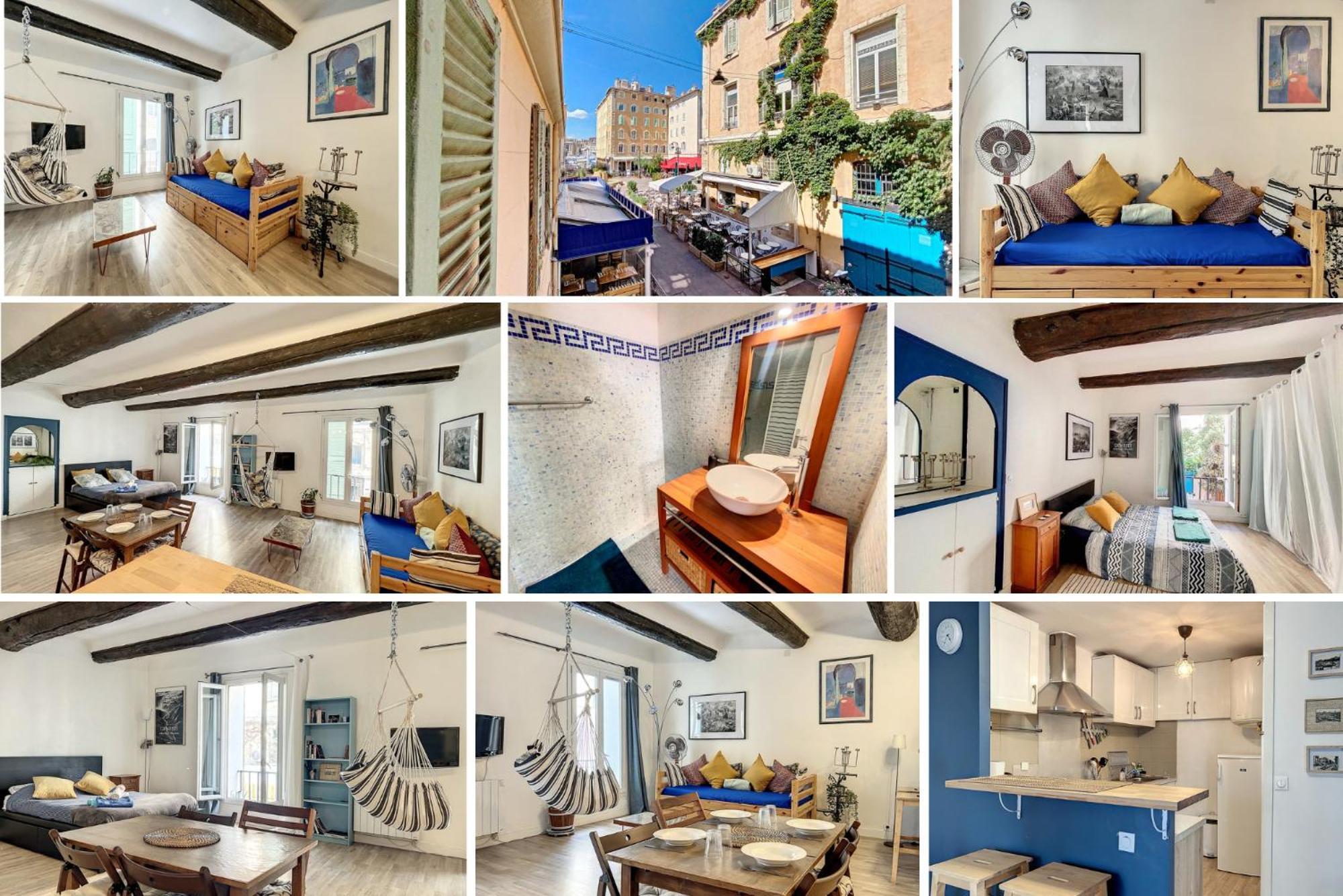 Appartamento Hyper Centre Vieux Port - Loft - Les Freres De La Loc' Marsiglia Esterno foto
